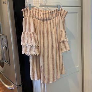 Off the shoulder dress